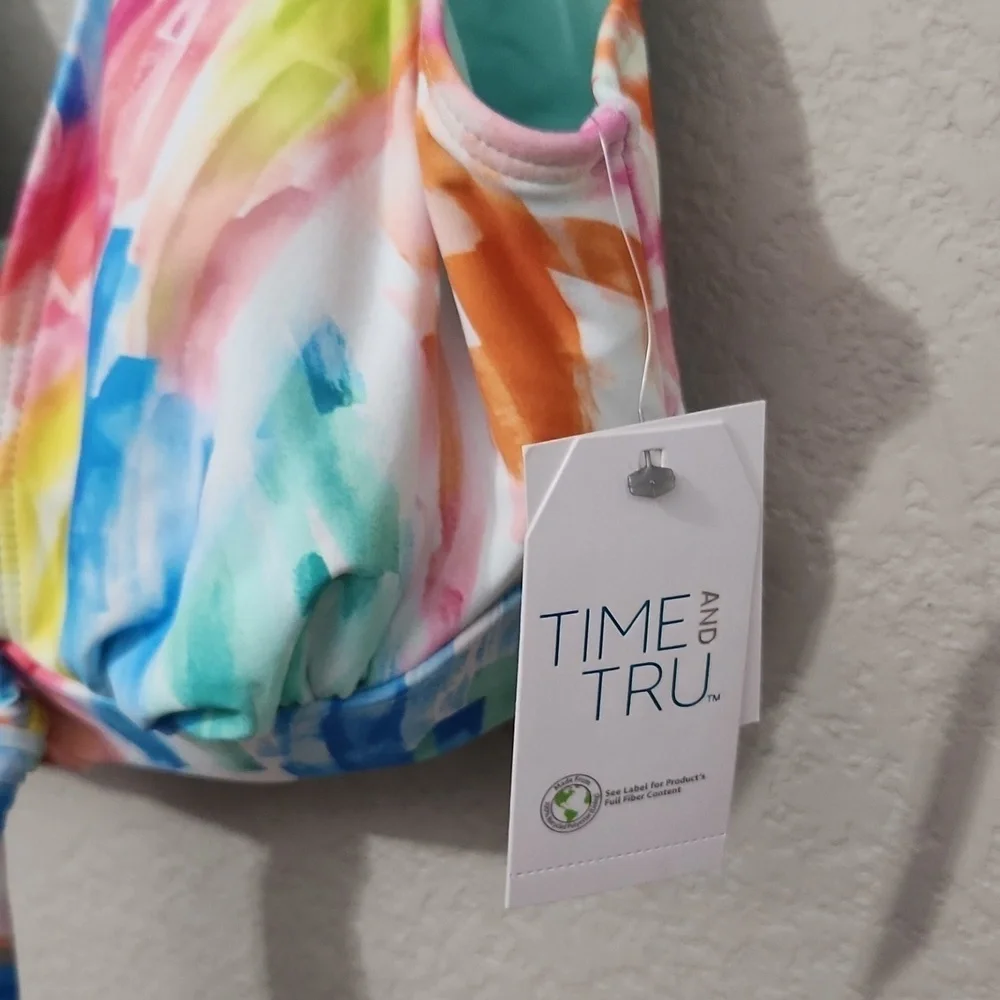 Time & Tru Bikini Swimsuit Small